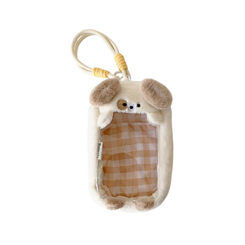 Plyšový cylindrický cestovný úložný vak – roztomilý kreslený štýl, viacúčelový