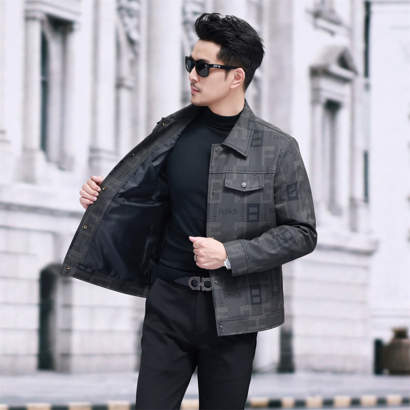 Pánska PU kožená bunda, korejský štýl, golier lapel, jednofarebné zapínanie, voľný strih, polyesterová podšívka, jarný casual, patch vrecká