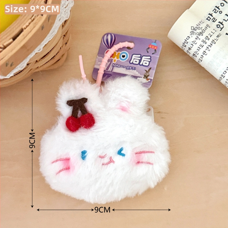 Mincovník z plyšu, kreslený vzor, neformálny cestovný štýl, 1 sklad, hmotnosť 14 g