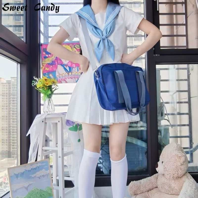 Torba za rameno od Oxford platna, model Hongchuang 03, smanjenje tereta, mladi kampus stil, za srednju školu