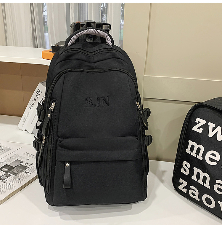 Uniszex nylon hátizsák, 20-35L kapacitás, 15 hüvelykes laptophoz, alkalmi utazás