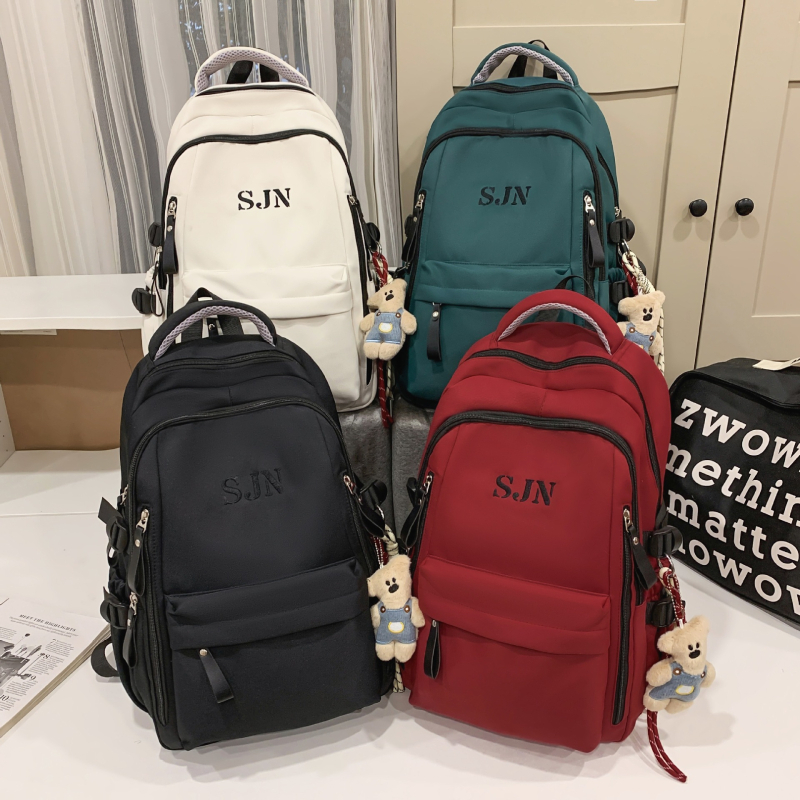 Uniszex nylon hátizsák, 20-35L kapacitás, 15 hüvelykes laptophoz, alkalmi utazás