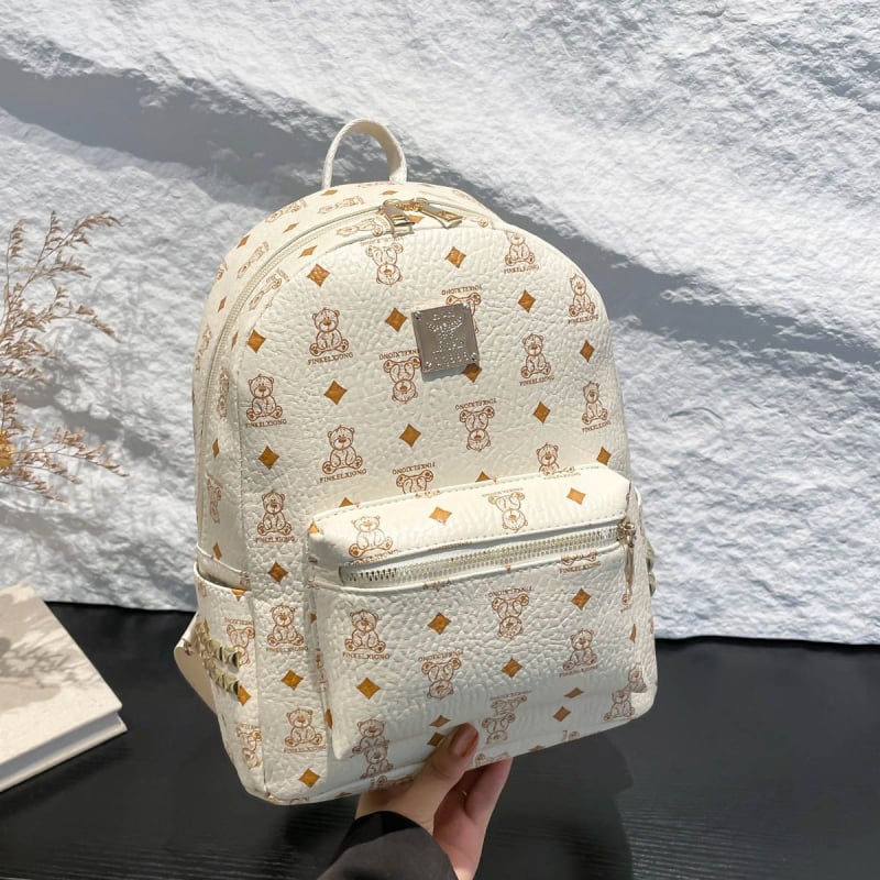 Rucsac casual pentru femei din poliester, impermeabil, căptușeală PVC, lansare primăvară 2025