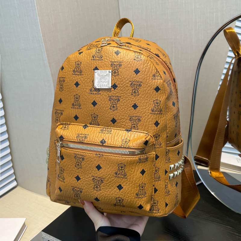 Rucsac casual pentru femei din poliester, impermeabil, căptușeală PVC, lansare primăvară 2025