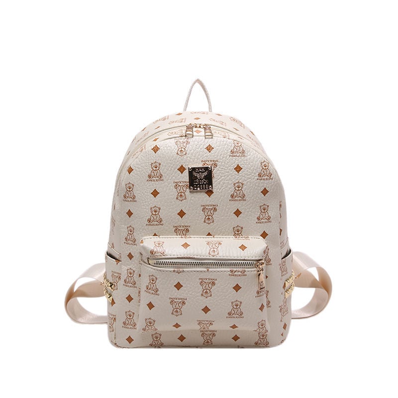 Rucsac casual pentru femei din poliester, impermeabil, căptușeală PVC, lansare primăvară 2025