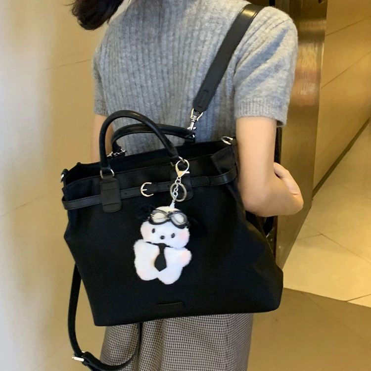 Feimi Rucsac feminin dual-use din nylon pentru laptop, mare capacitate, stil street fashion, primăvara 2025