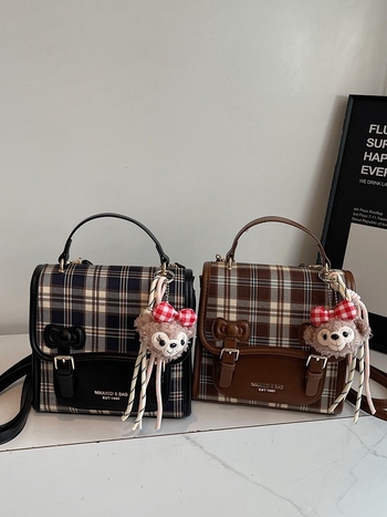 Rucsac cu stil retro din PU, închidere cu capac, căptușeală poliester, impermeabil și rezistent la uzură (stil retro; PU material; închidere cu capac; căptușeală poliester; impermeabil și rezistent la uzură)