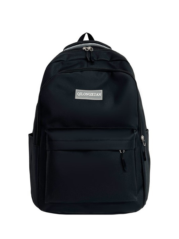 Unisex nylon ruksak, otporan na habanje, zaštita kralježnice, gradski minimalistički dizajn, zakrivljene naramenice, za školu