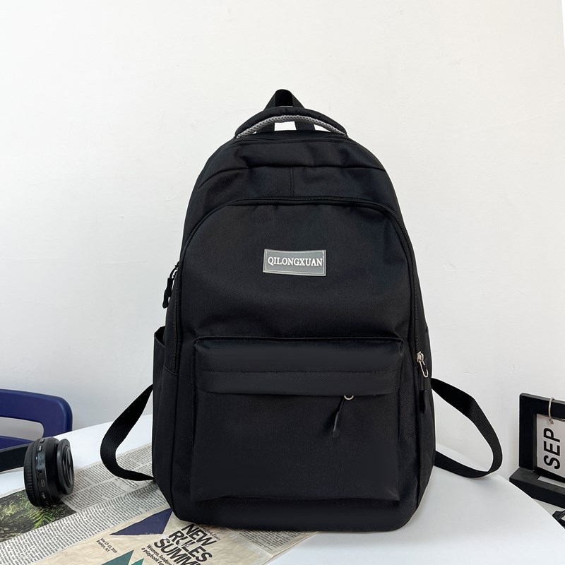 Unisex nylon ruksak, otporan na habanje, zaštita kralježnice, gradski minimalistički dizajn, zakrivljene naramenice, za školu