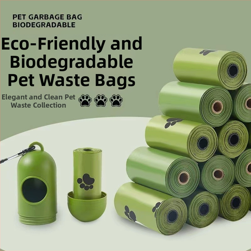 Suņu ekskrementu maisiņi – ruļveida tipa, biezi, bioloģiski noārdāmi, S-J9