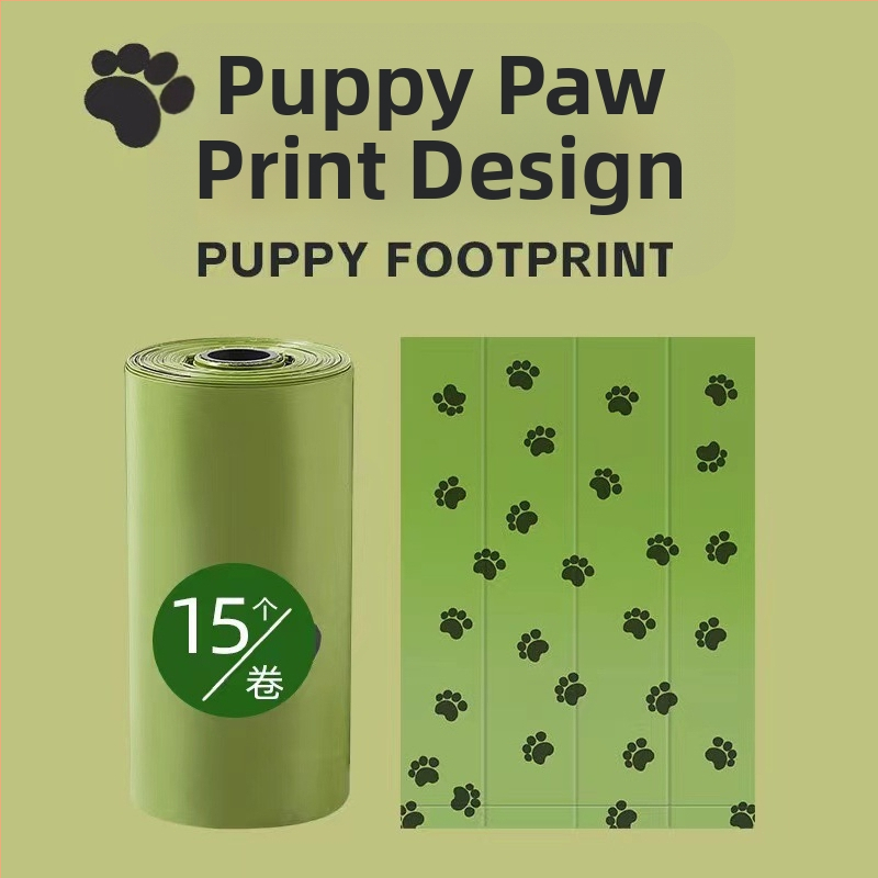 Suņu ekskrementu maisiņi – ruļveida tipa, biezi, bioloģiski noārdāmi, S-J9