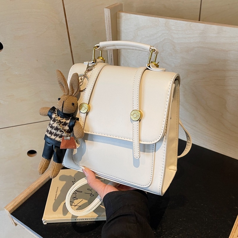 Rucsac – stil unisex, PU material, Primăvara 2025, închidere cu cataramă magnetică, buzunar secret cu fermoar