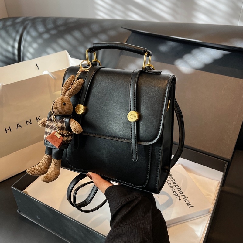 Rucsac – stil unisex, PU material, Primăvara 2025, închidere cu cataramă magnetică, buzunar secret cu fermoar