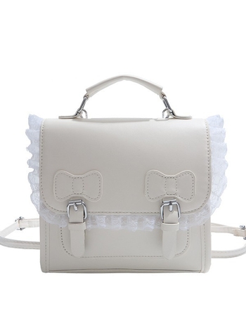 Rucsac în stil colegial pentru femei, piele PU, căptușeală din piele sintetică, închidere cu capac, buzunar pentru telefon, primăvara 2025