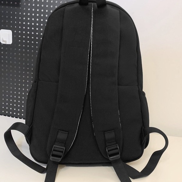 Rucsac școlar, stil urban minimalist, nailon, capacitate sub 20 L, impermeabil, căptușeală poliester