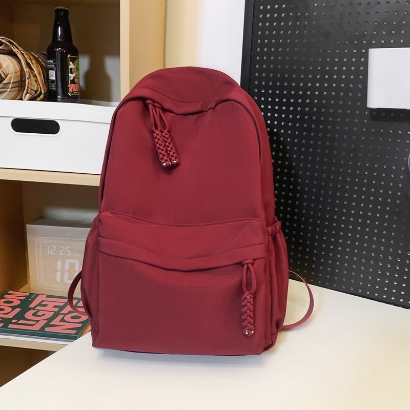Rucsac școlar, stil urban minimalist, nailon, capacitate sub 20 L, impermeabil, căptușeală poliester
