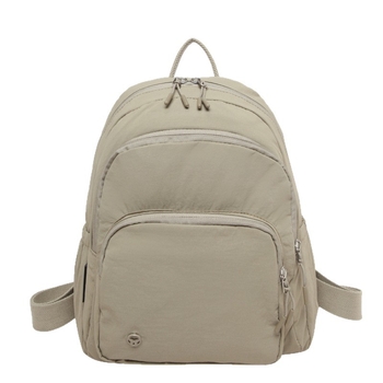 Rucsac pentru femei din nylon, cu buzunar pentru laptop, căptușeală poliester, închidere cu fermoar, compartiment suplimentar