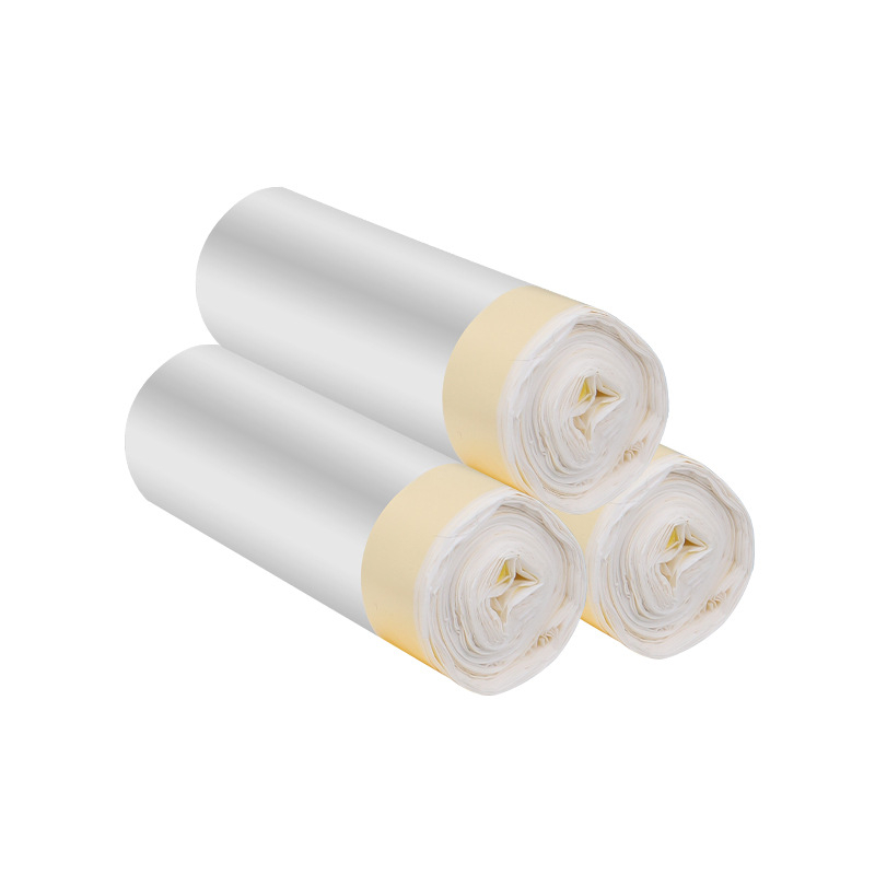 Mačací vrecko na toaletu, rolový typ, hrubý PE, so sťahovacím uzáverom