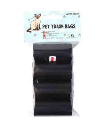 Tašky na odpadky pre domáce zvieratá - biologicky odbúrateľné, hrubé PE, prenosné, na vonkajšie použitie, LS02