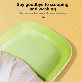 Veľké jednorazové tašky na mačací záchod - rolované, PE materiál, hrubé