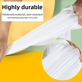 Veľké jednorazové tašky na mačací záchod - rolované, PE materiál, hrubé