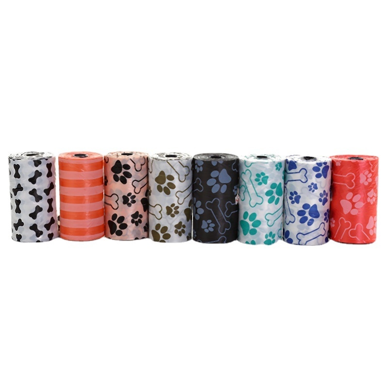 Sada vreciek na psie výkaly a lopatka, PE materiál, 500 kusov, PEID značka