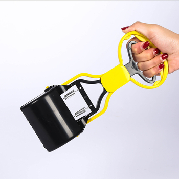 Plastový nástroj na zber psích výkalov – domáce zvieratá čistiaci nástroj, balenie 50 kusov