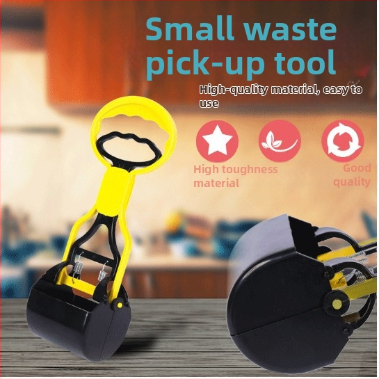 Plastový nástroj na zber psích výkalov – domáce zvieratá čistiaci nástroj, balenie 50 kusov