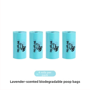 JUNGU Biologicky rozložiteľné tašky na odpadky pre domáce zvieratá, kontinuálny rol, hrubší materiál, vhodné pre psie výkaly a mačací odpad