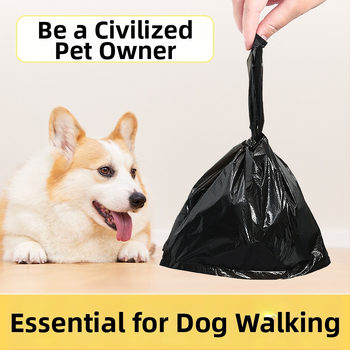 Prenosné vrecúška na exkrementy pre domáce zvieratá, jednorazové, pre mačky a psy, PE materiál, štýl vesty, kód produktu A3316