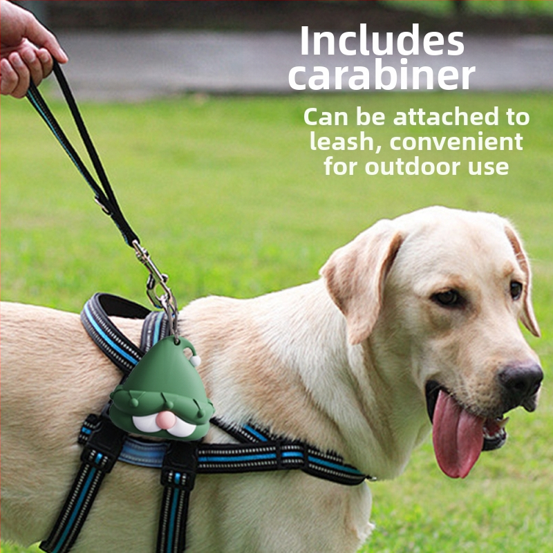 Landpion silikonový dávkovač vreciek na výkaly pre domáce zvieratá, štýl dávkovača, materiál silikon, hrúbka bežná