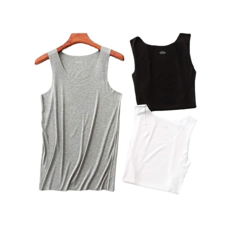 Ecocos pánske tielko, tenká tkanina 121–140 g/m², regenerovaná celulóza vlákno 90–95%, okrúhly výstrih