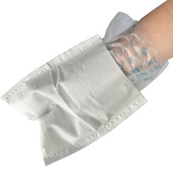 Cool Baby vrecká na psie výkaly – dvojvrstvové, hrubé, jednorazové, ploché otvorenie, z plastu + papieru rozpustného vo vode