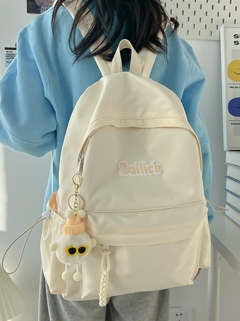 Lovan nylonový batoh s dýchacím chrbtom a popruhami s vzduchovým vankúšom, vhodný pre študentov univerzity