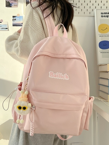 Lovan nylonový batoh s dýchacím chrbtom a popruhami s vzduchovým vankúšom, vhodný pre študentov univerzity