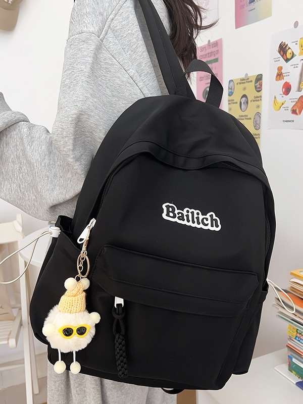 Lovan nylonový batoh s dýchacím chrbtom a popruhami s vzduchovým vankúšom, vhodný pre študentov univerzity