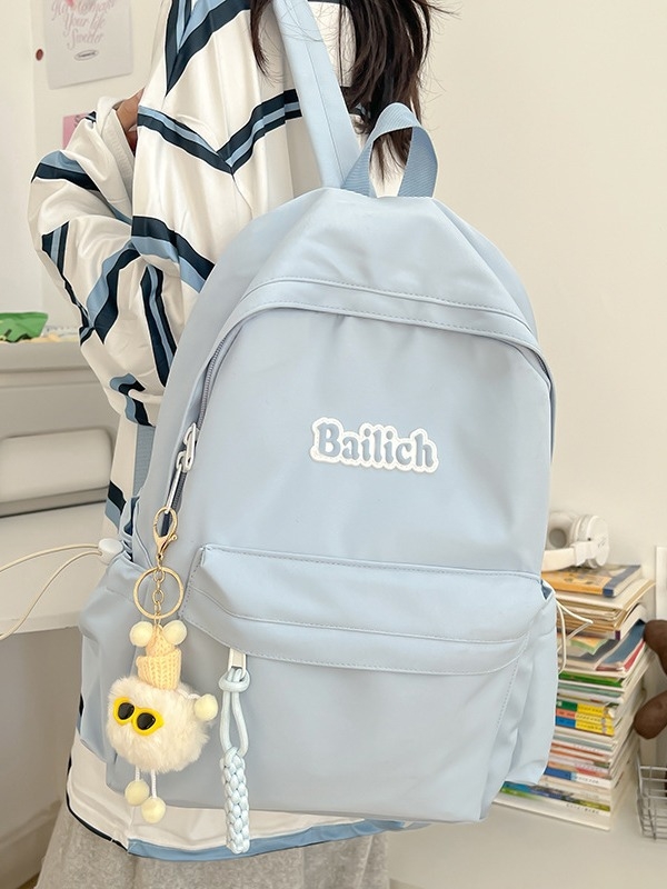 Lovan nylonový batoh s dýchacím chrbtom a popruhami s vzduchovým vankúšom, vhodný pre študentov univerzity