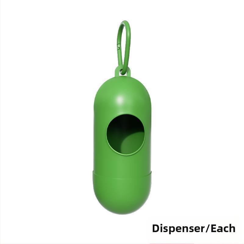 Tašky na psie výkaly, zosilnené, plne rozložiteľné, prenosné — EPL+PE, ABS