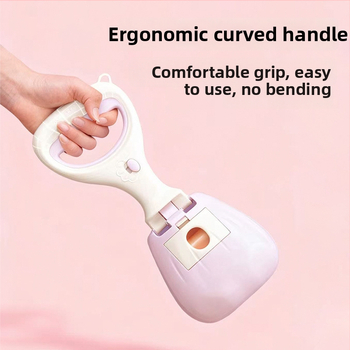 Prenosný vonkajší zberač psích exkrementov, plastový, model 311, určený na vonkajšie použitie, kompatibilný so sáčkami na odpadky