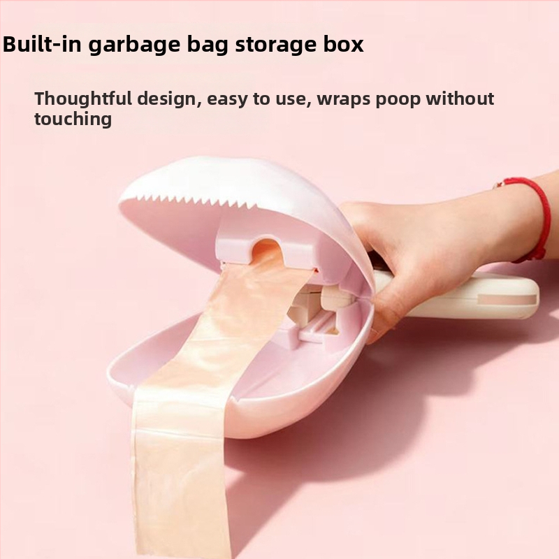 Portatīvs āra suņa izkārnījumu savācējs, plastmasas materiāls, modeļa numurs 311, piemērots izmantošanai ārā, saderīgs ar atkritumu maisiņiem