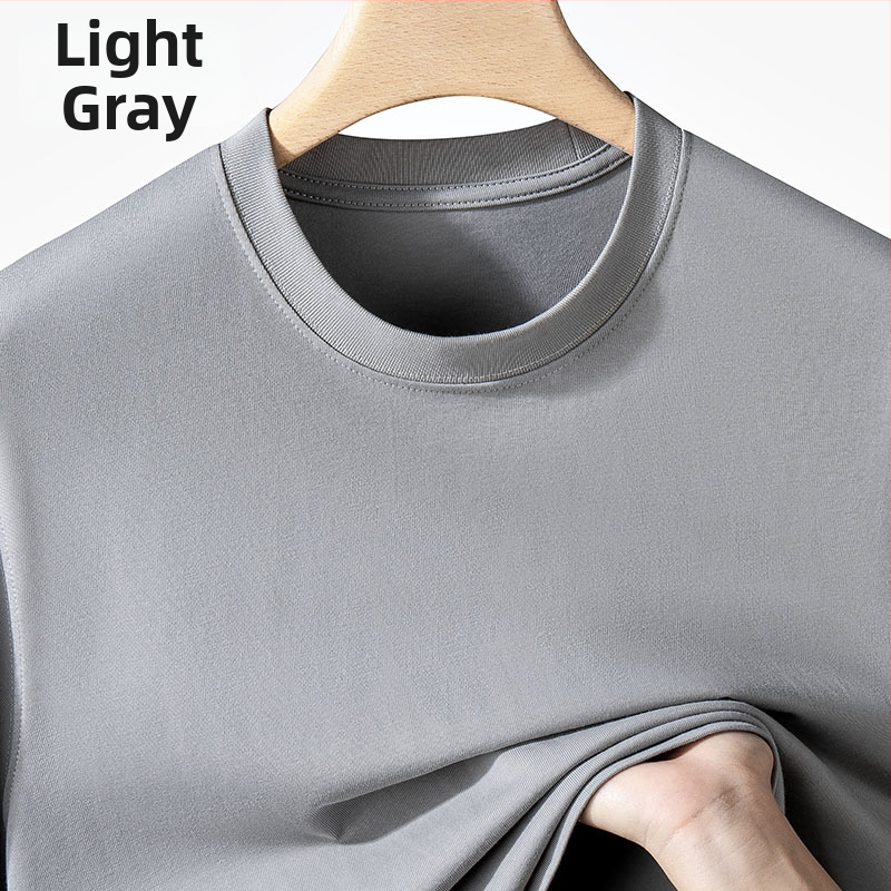 Ameligo pánske ťažké bavlnené tričko, krátke rukávy, guľatý výstrih, combed bavlna 96%+, 300-350 g