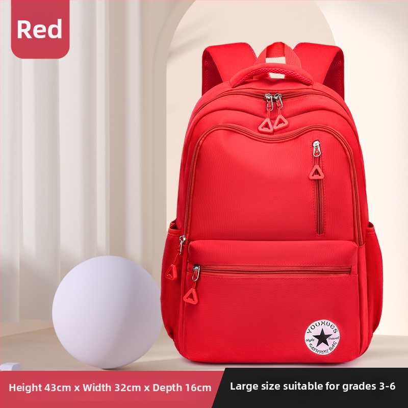 Ruksak pre žiakov gymnázia a stredných škôl - ľahký, redukcia hmotnosti, ochrana chrbtice, nepremokavý, veľký objem, nočná reflexná bezpečnosť