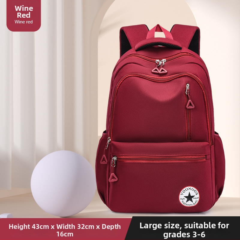 Ruksak pre žiakov gymnázia a stredných škôl - ľahký, redukcia hmotnosti, ochrana chrbtice, nepremokavý, veľký objem, nočná reflexná bezpečnosť