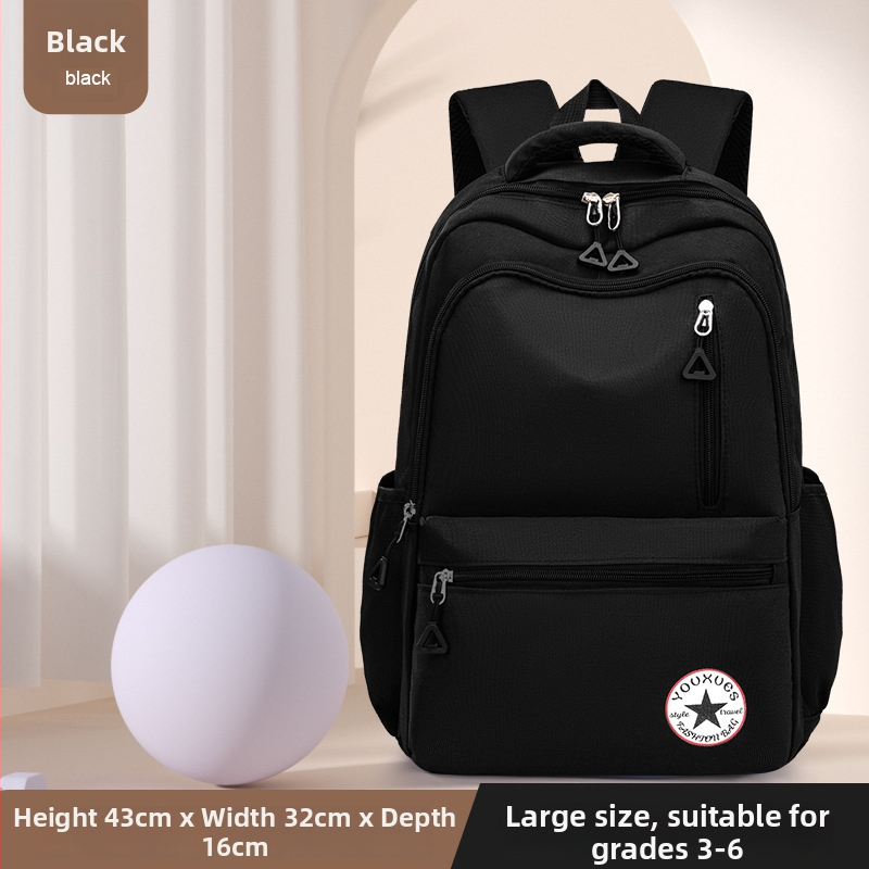 Ruksak pre žiakov gymnázia a stredných škôl - ľahký, redukcia hmotnosti, ochrana chrbtice, nepremokavý, veľký objem, nočná reflexná bezpečnosť