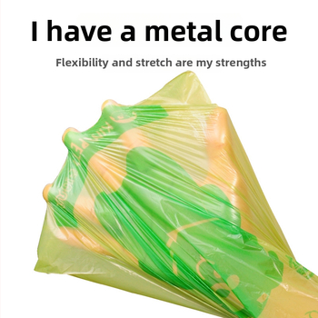 Tašky na psie exkrementy – biologicky rozložiteľné, v rolkách kontinuálneho typu, hrubý plast