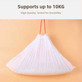 Jednorazové vrecká na mačací obsah do mačacej búdy, hrubý plast, typ kontinuálneho rolovania