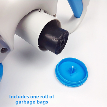 Prenosný čistič exkrementov pre domáce zvieratá s plochým otvorom, plastový materiál, zosilnený dizajn, 210 g, rozmery krabice 27,5×8×13 cm