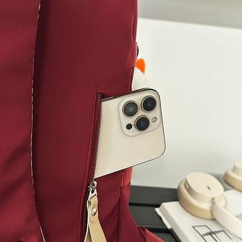 Batoh s veľkým objemom, rozšíriteľný dizajn, Oxford textil, podšívka z nylonu, ramenné popruhy s vzduchovým vankúšom, pre gymnázia