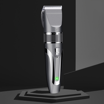 Bežični stroj za šišanje kose s keramičkom oštricom, ugrađena baterija 500-800 mAh, četkasti motor, niski šum (keramička oštrica, ugrađena baterija 500-800 mAh, bežični rad, četkasti motor, buka ispod 36 dB)