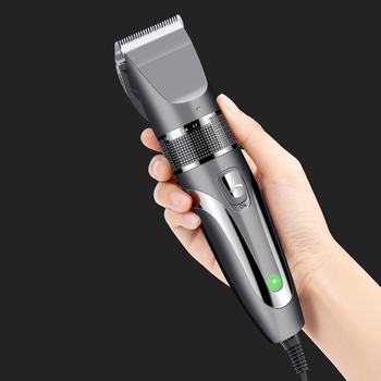 Bežični stroj za šišanje kose s keramičkom oštricom, ugrađena baterija 500-800 mAh, četkasti motor, niski šum (keramička oštrica, ugrađena baterija 500-800 mAh, bežični rad, četkasti motor, buka ispod 36 dB)